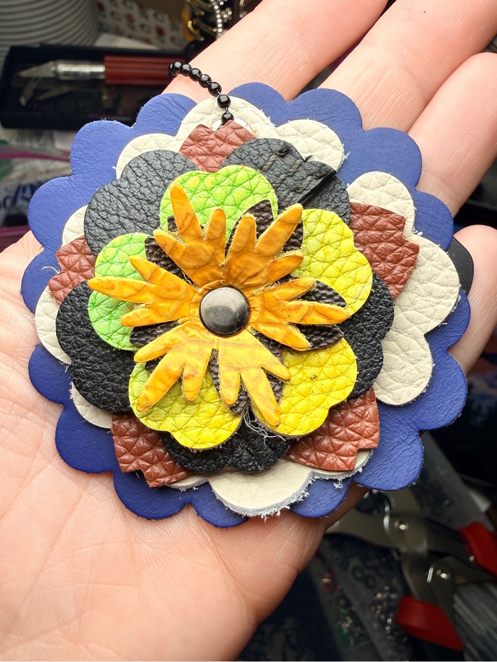 Handmade Floral Charm